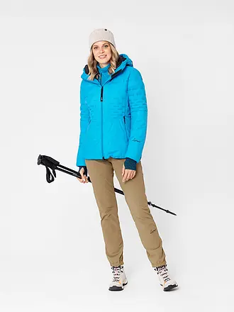 LAMUNT | Damen Isojacke Luisa Remoca Hoodie | blau